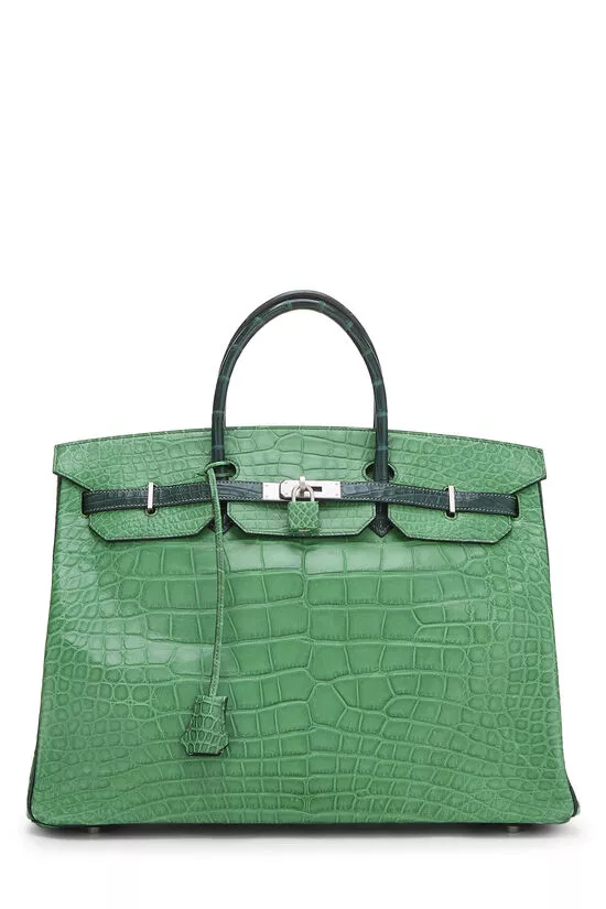Bambou Matte Alligator Birkin 40