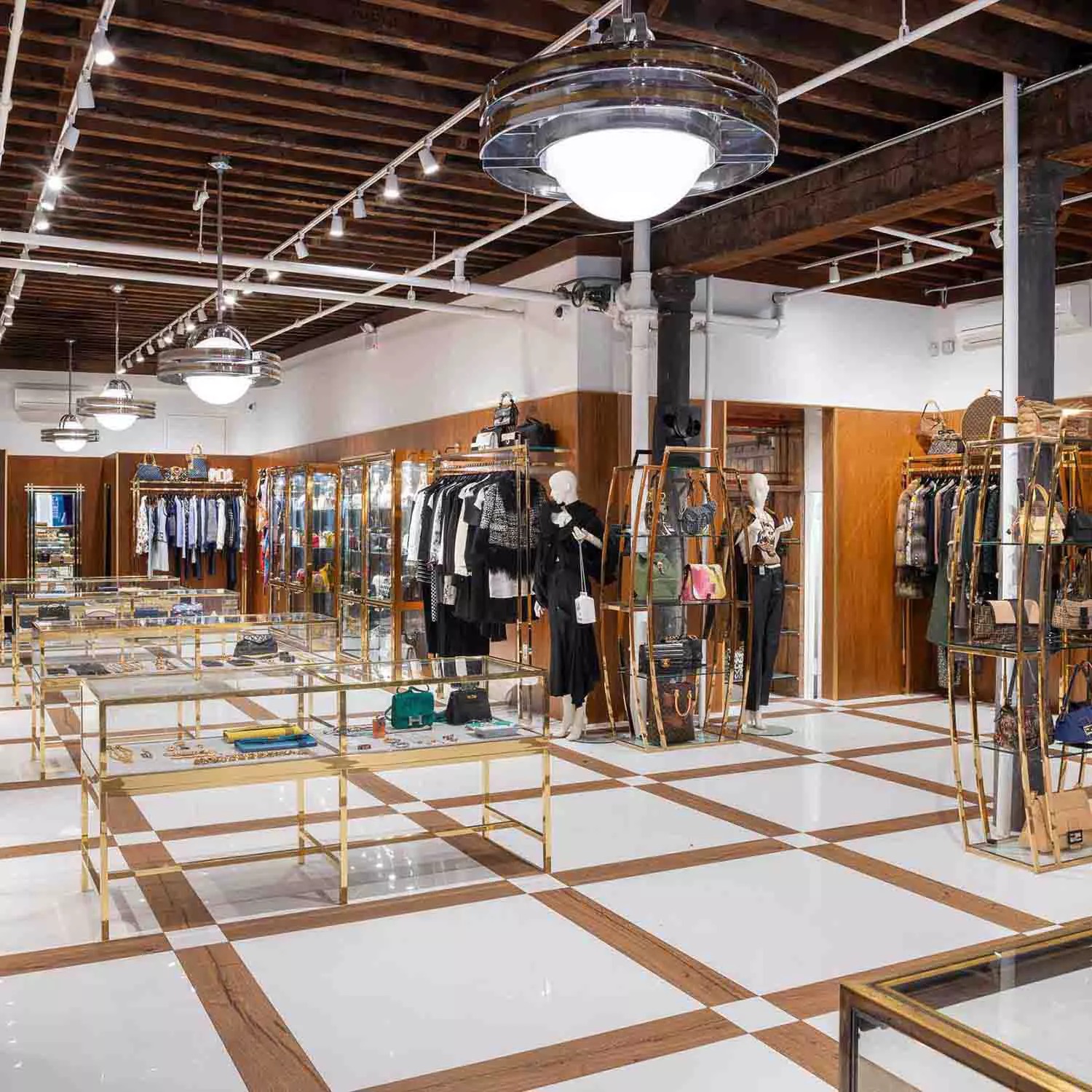 Interior shot of SoHo store