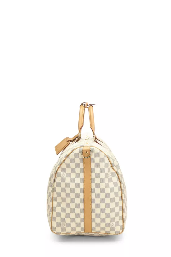 Damier Azur Keepall Bandouliere 55, , large image number 2