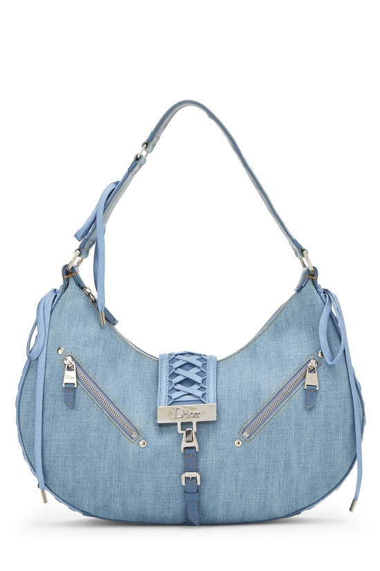 Blue Denim 'Admit It' Shoulder Bag, , large image number 0
