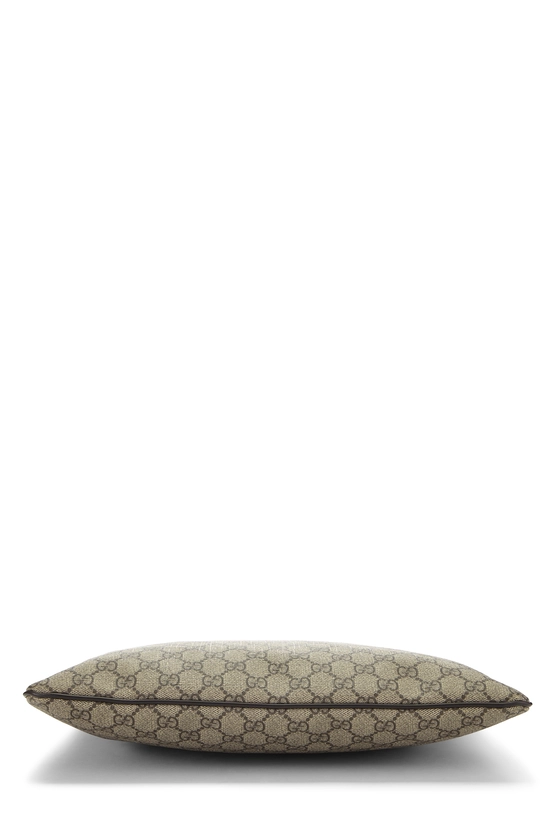 Brown GG Supreme Canvas Flat Messenger, , large image number 4