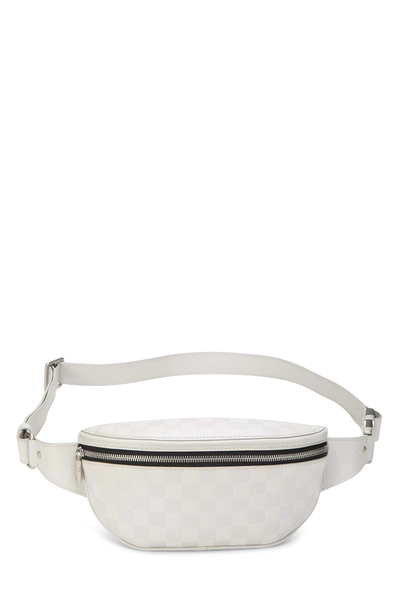 Louis Vuitton White Damier Infini Campus Bum Bag