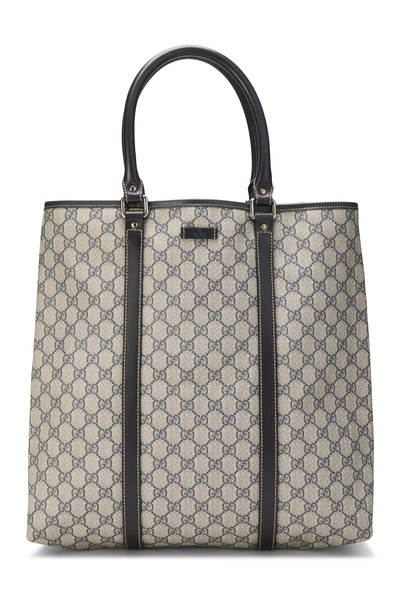 Gucci Navy Original GG Supreme Canvas Tote