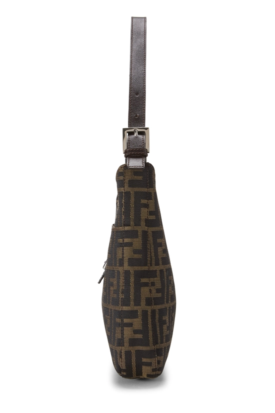 Brown Zucca Canvas Shoulder Bag, , large image number 2