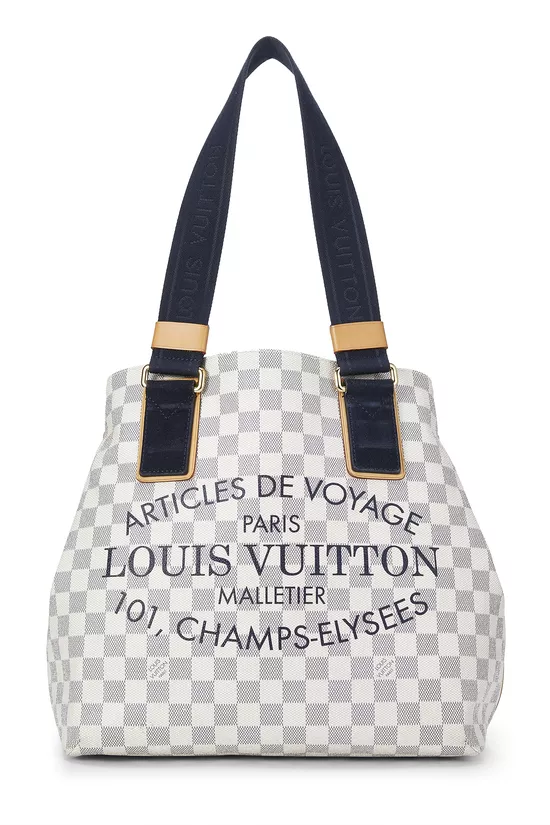 Damier Azur Plein Soleil Cabas PM, , large image number 0