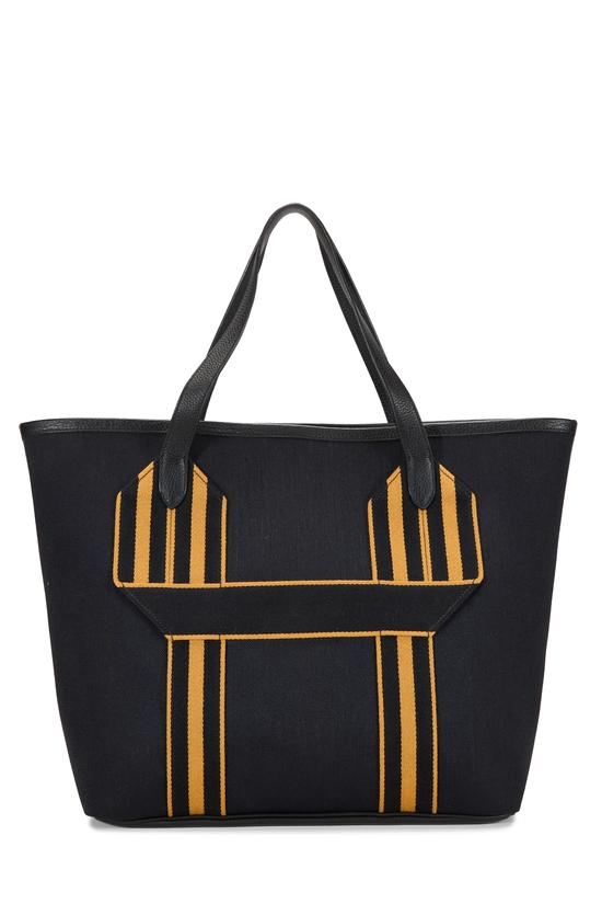 Black Canvas Pursangle Tote, , large image number 0