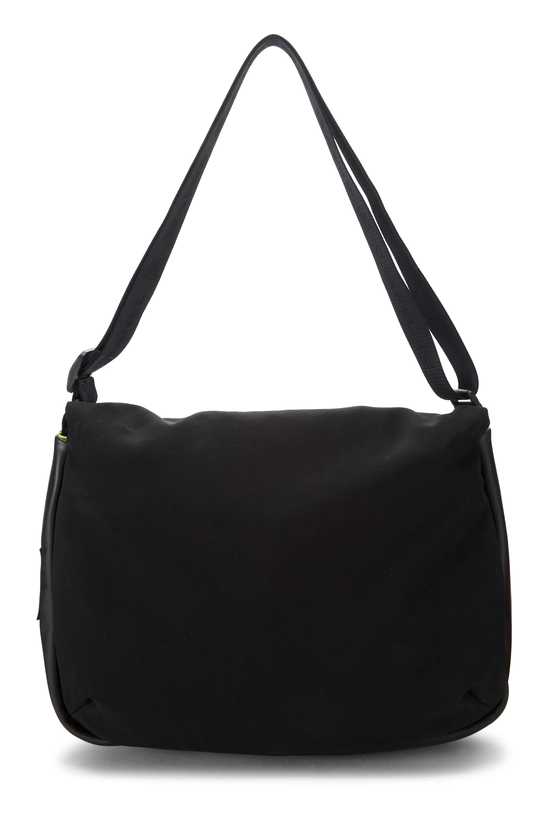 Black Nylon Sportline Messenger, , large image number 3