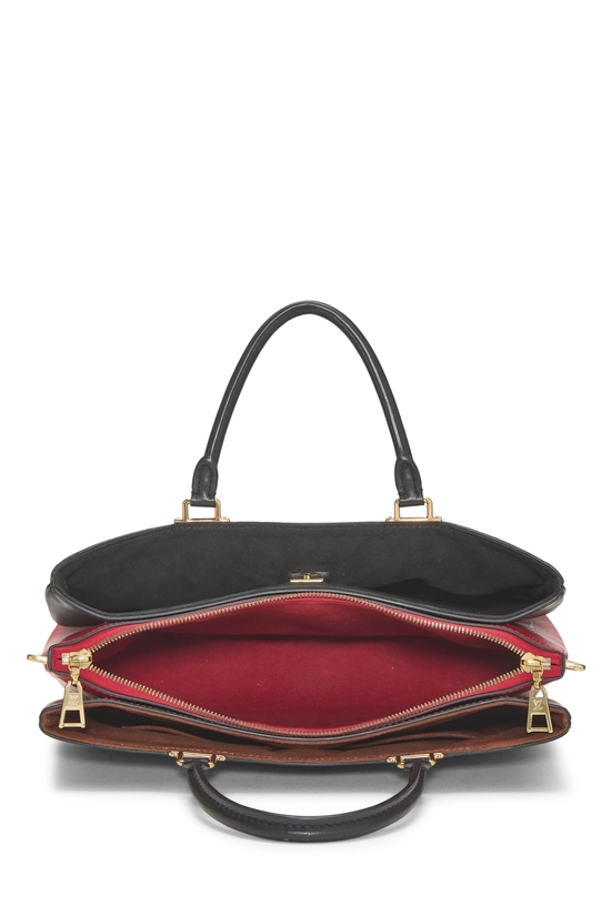 Red Monogram Millefeuille Tote, , large image number 5