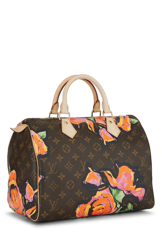 Stephen Sprouse x Louis Vuitton Monogram Roses Speedy 30, , large image number 2