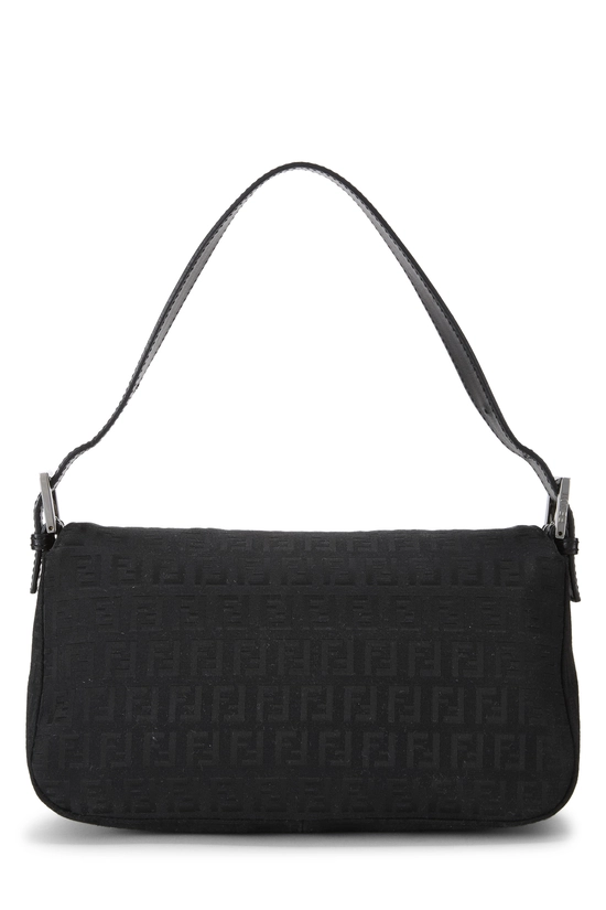 Black Zucchino Canvas Shoulder Bag, , large image number 3