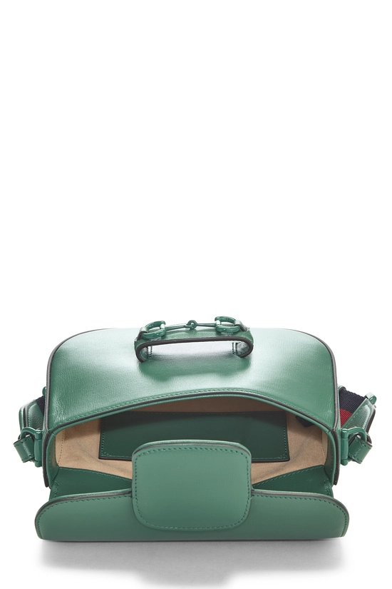 Green Leather 1955 Horsebit Shoulder Bag Mini, , large image number 5