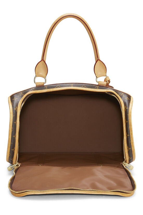 Louis Vuitton // Brown Monogram Sac Chien 40 Pet Carrier Bag