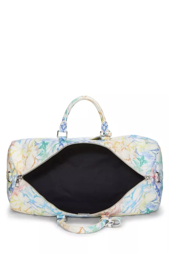 Multicolor Monogram Pastel Crayon Keepall Bandouliere 50, , large image number 5