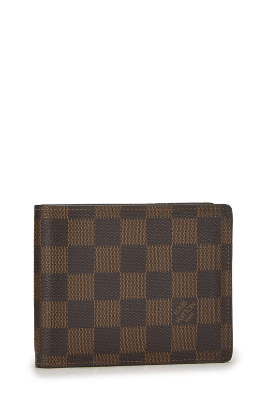 Damier Ebene Florin Wallet, , large image number 1