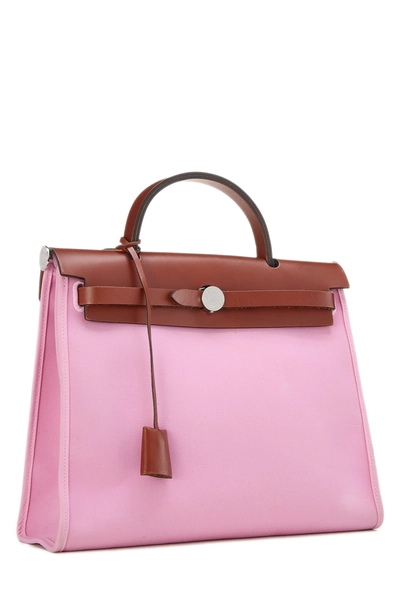 Rose Bubblegum Canvas Herbag Zip 31, , large