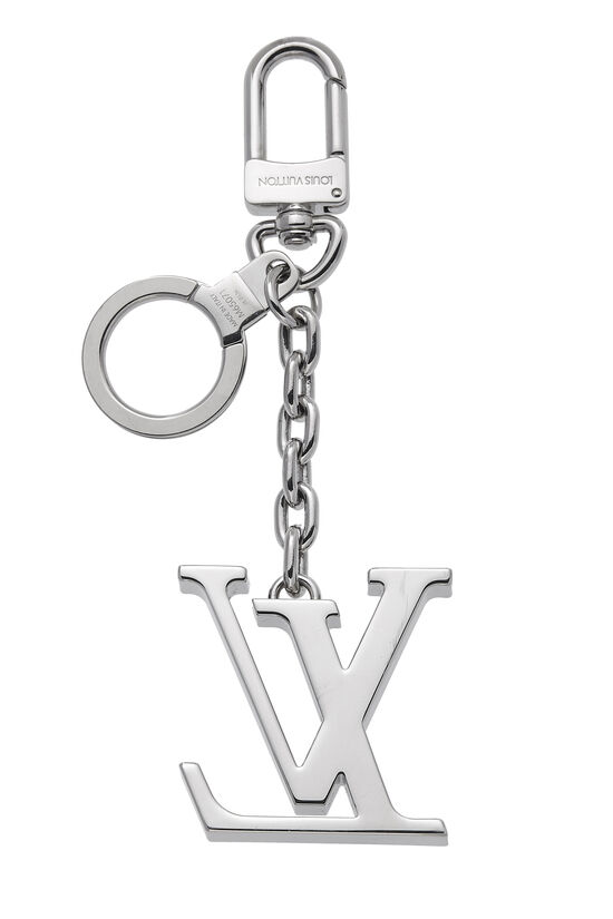 Silver Initiales Key Holder, , large image number 2