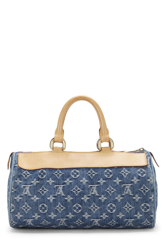 Blue Monogram Denim Neo Speedy, , large image number 3