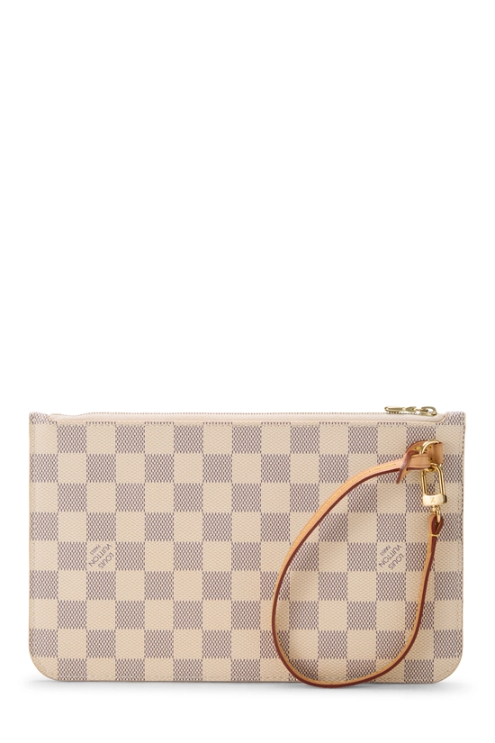 Damier Azur Neverfull Pouch, , large image number 2