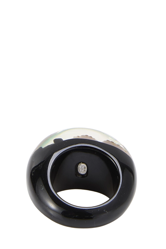 Black Acrylic Ring, , large image number 3