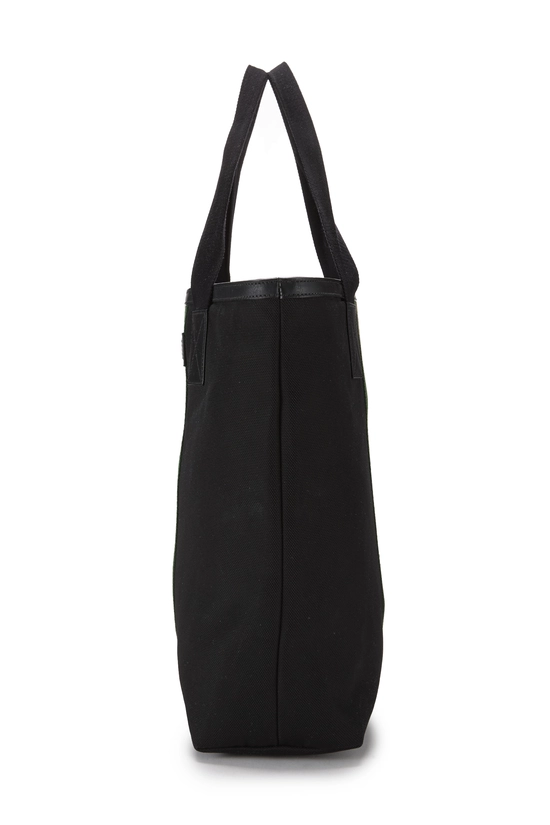 Black Techno Canvas Tote, , large image number 2