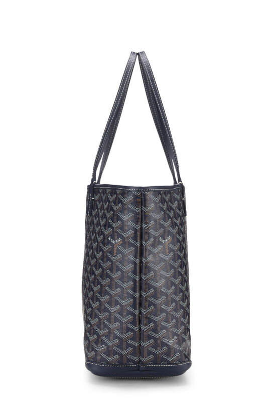 Navy Goyardine Canvas Artois PM, , large image number 2