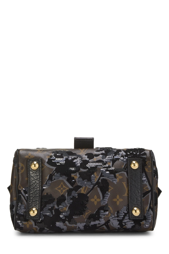 Black Monogram Fleur de Jais Carrousel Bag, , large image number 4