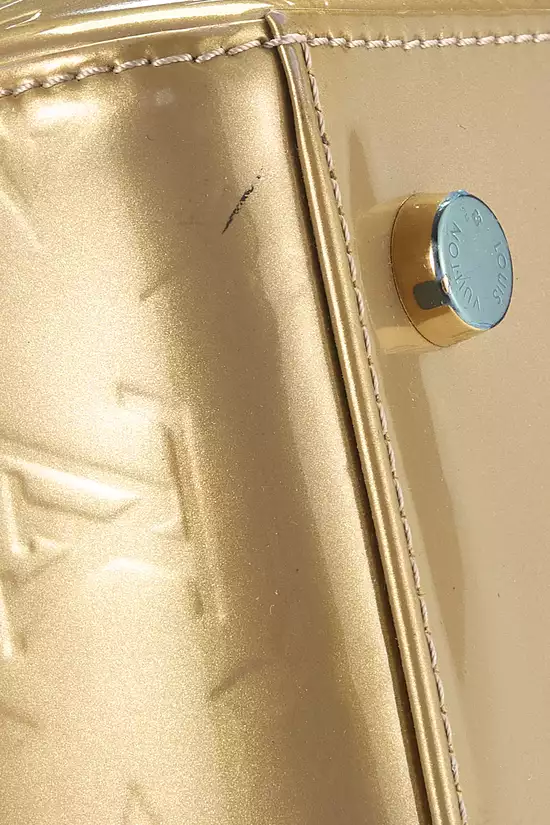 Beige Poudre Monogram Vernis Brea MM, , large image number 7