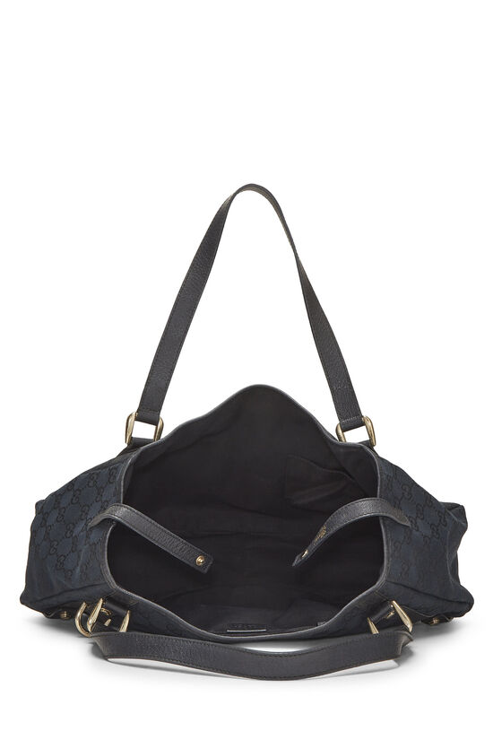 Black GG Canvas Abbey Tote Large, , large image number 5