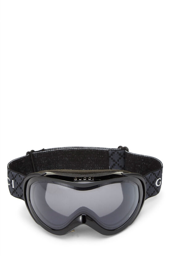 Black Ski Goggles, , large image number 0