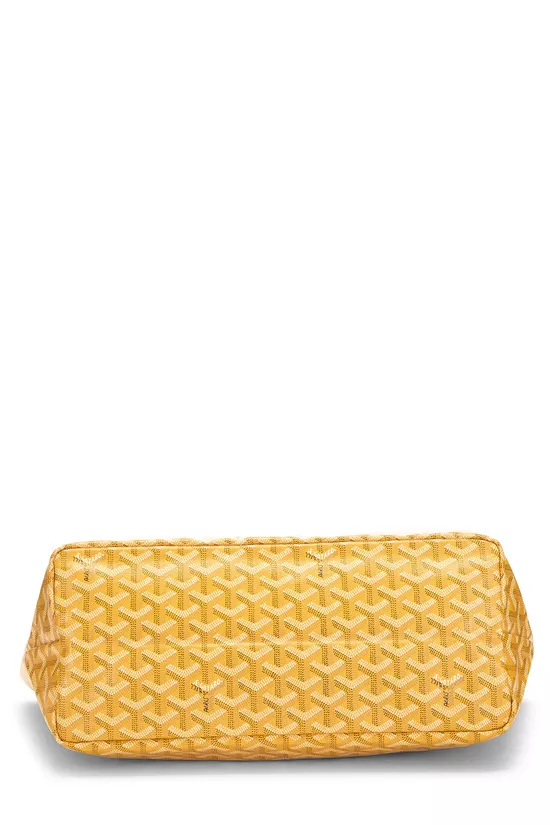 Yellow Goyardine Canvas Saint-Louis PM, , large image number 4