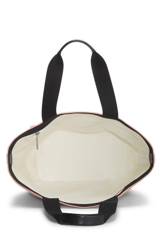 Pink Canvas Camellia Heart Tote, , large image number 5