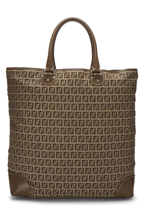 Brown Zucchino Canvas Tote, , large image number 3