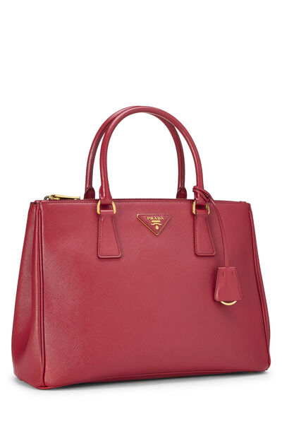 Red Saffiano Galleria Tote Medium, , large