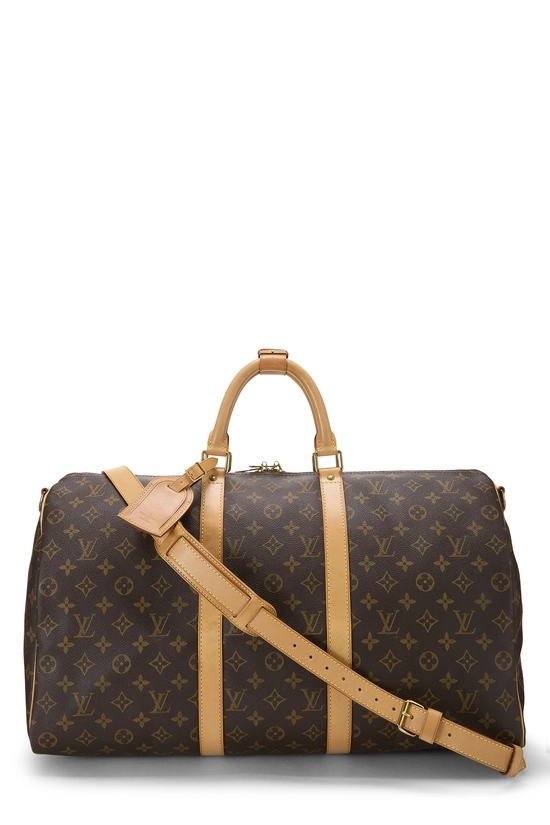 Monogram Canvas Keepall Bandouliere 50, , large image number 0