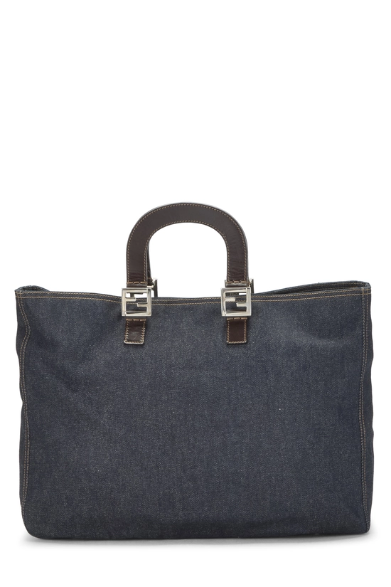 Blue Denim Tote Bag Large, , large image number 0