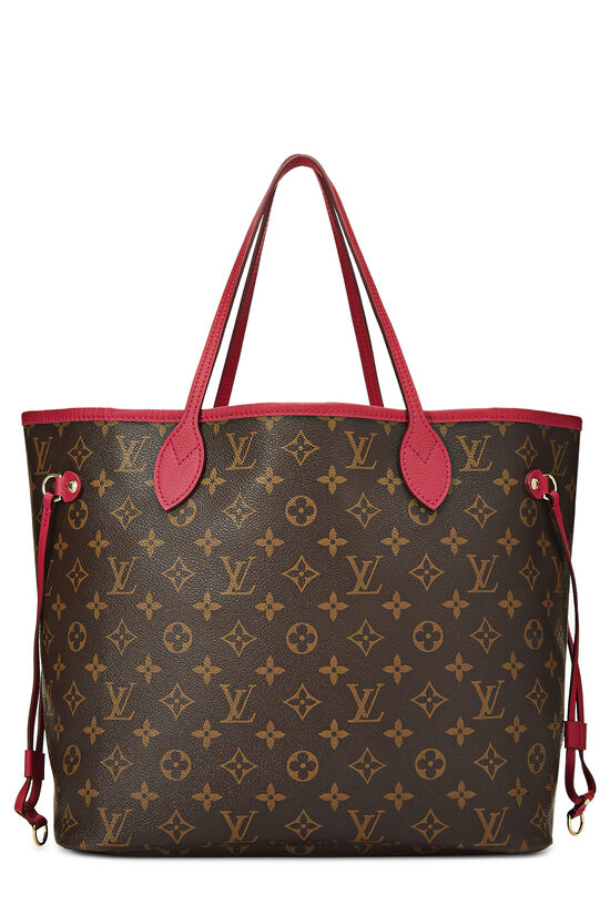 Louis Vuitton Pink Monogram Canvas Ikat Flower Neverfull MM 
