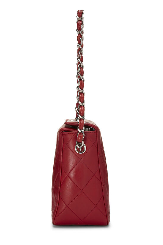 Red Quilted Lambskin Handbag Mini, , large image number 2
