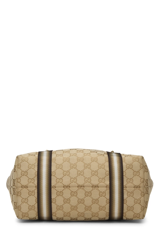 Gold Original GG Canvas Jolicoeur Tote, , large image number 4