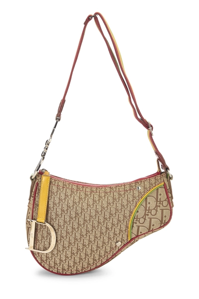 Multicolor Rasta Saddle Bag