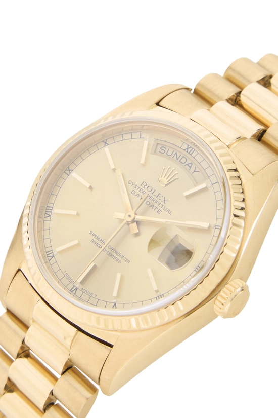 Gold Day-Date President 18038 36mm, , large image number 1