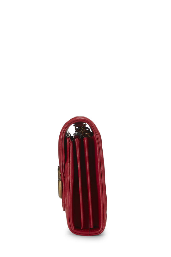 Red Leather GG Marmont Crossbody Small, , large image number 2