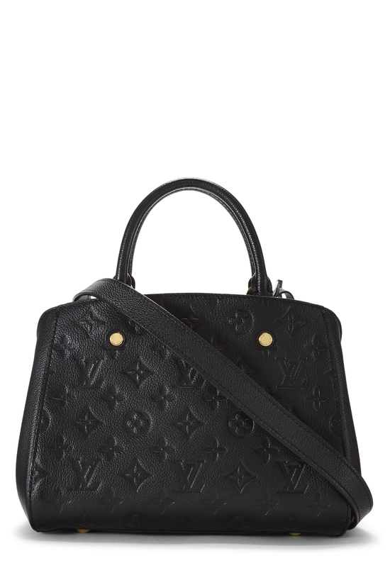 Black Monogram Empreinte Montaigne BB, , large image number 3