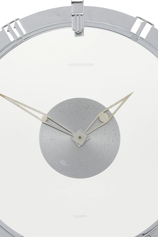 Jaeger-LeCoultre x Herm&eacute;s Silver Clock, , large image number 3