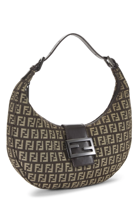 Brown Zucchino Canvas Shoulder Bag, , large image number 1