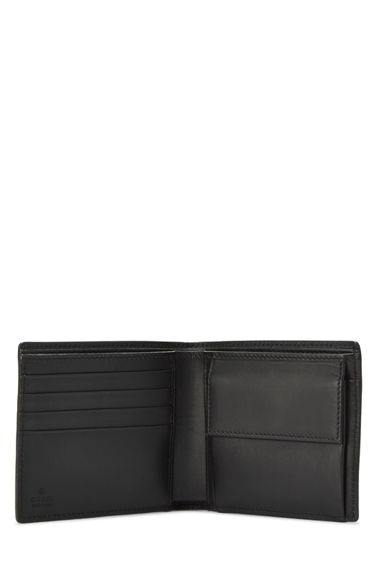 Black GG Supreme Canvas Web Bifold Wallet, , large image number 3