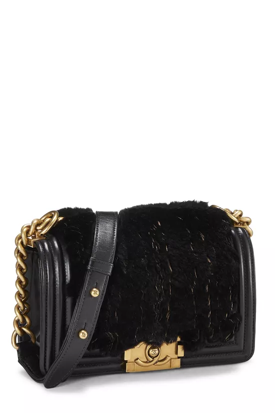 Black Lapin Boy Bag Small, , large image number 2