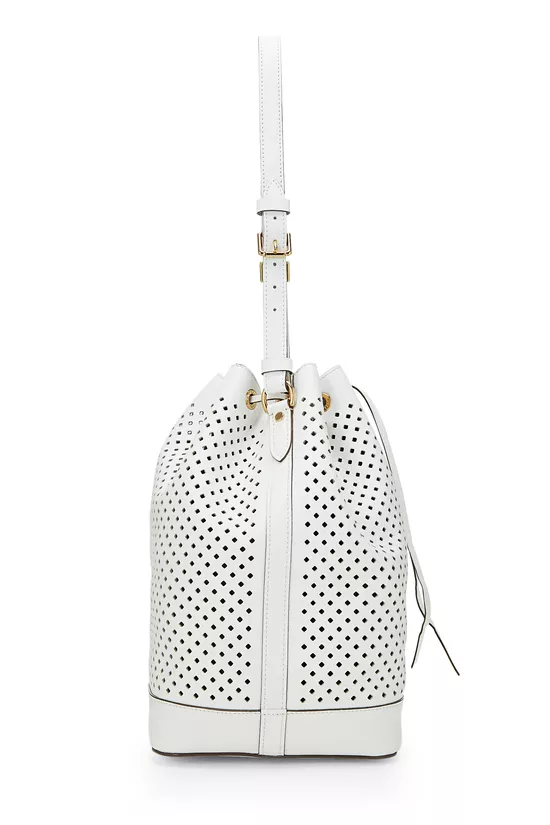White Perforated Leather No&eacute;, , large image number 2