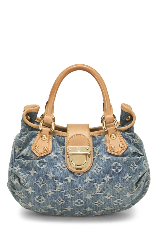 Blue Monogram Denim Pleaty, , large image number 0