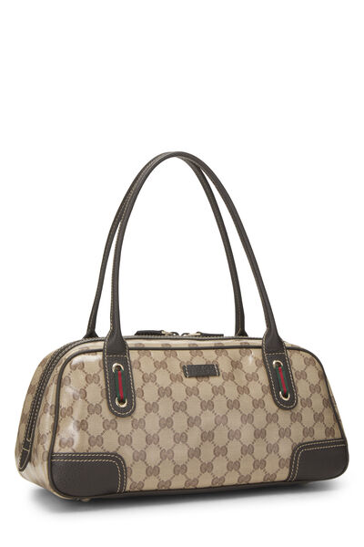 Original GG Crystal Canvas Princy Handbag, , large