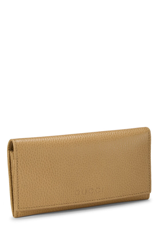 Brown Leather Continental Wallet, , large image number 1